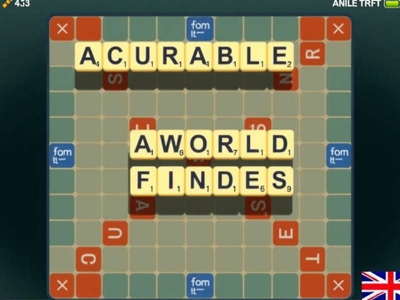 Scrabble Word Finder Free Online टूल का इंटरफ़ेस