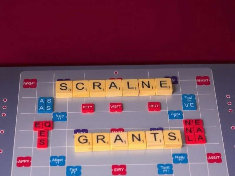 ऑनलाइन स्क्रैबल गेम इंटरफ़ेस कंप्यूटर के साथ