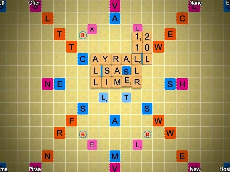 भारतीय Scrabble प्रतियोगिता में खिलाड़ी