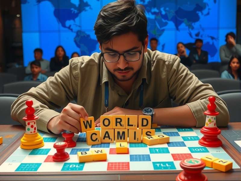 स्क्रैबल टूर्नामेंट की तैयारी