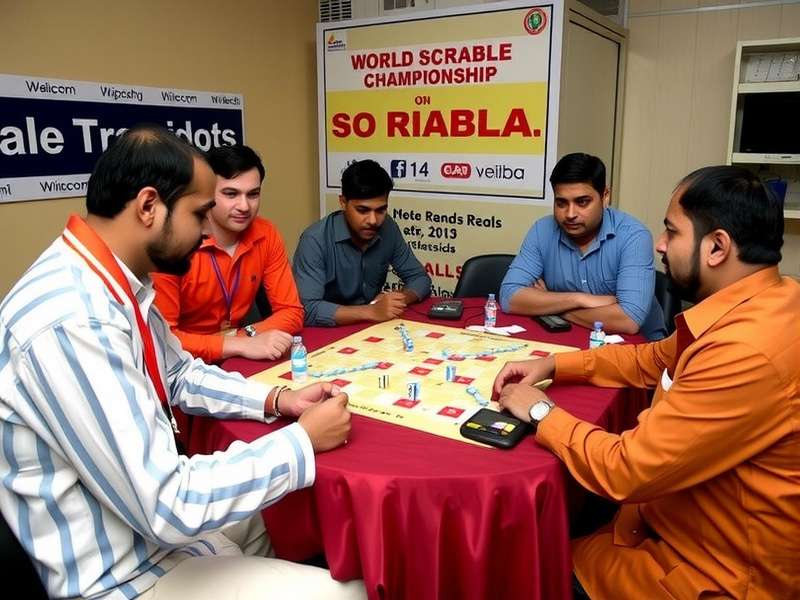 विश्व स्क्रैबल चैम्पियनशिप 2023 का मंच