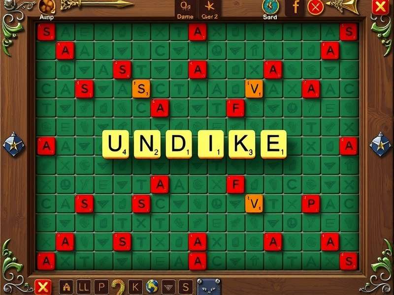 scrabble against the computer unblocked gameplay screenshot