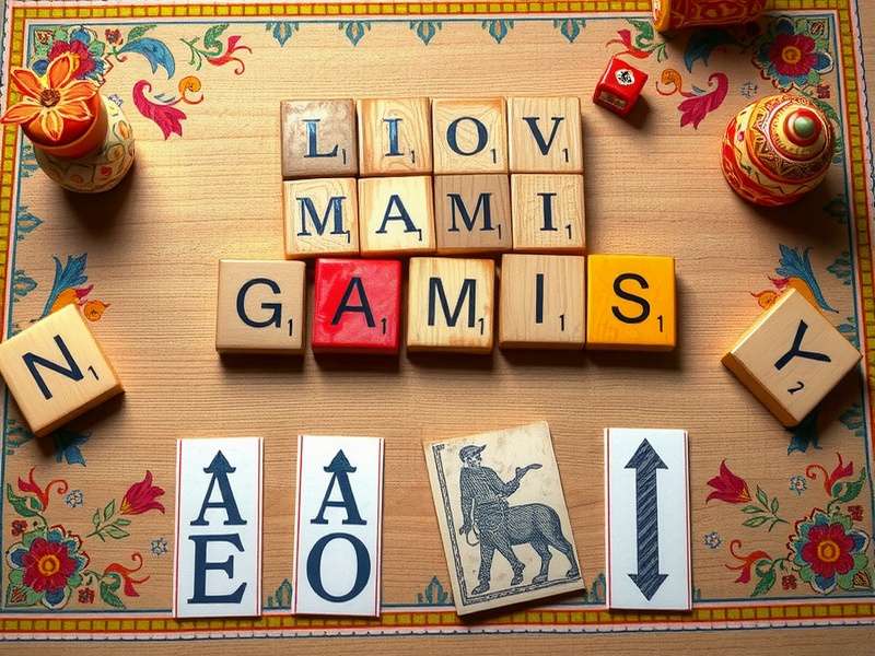 Scrabble ड्रॉइंग तकनीक दिखाता चित्र