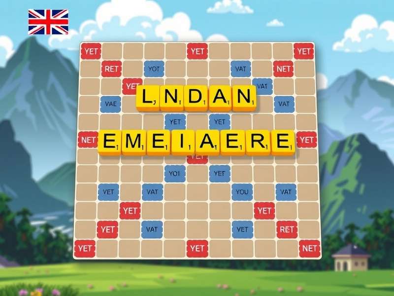 Scrabble बोर्ड गेम हिंदी में दिखाते हुए, ऑनलाइन बिना विज्ञापन खेलने का तरीका