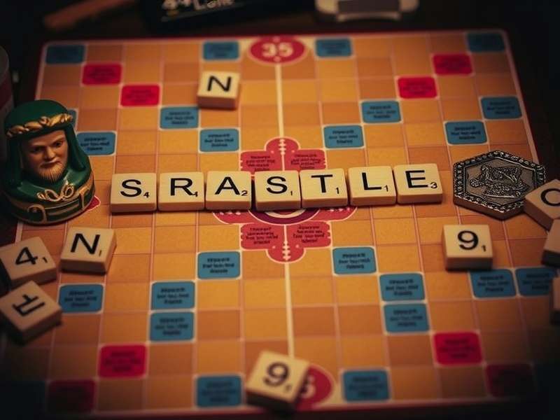 ऑनलाइन स्क्रैबल खेलते लोग