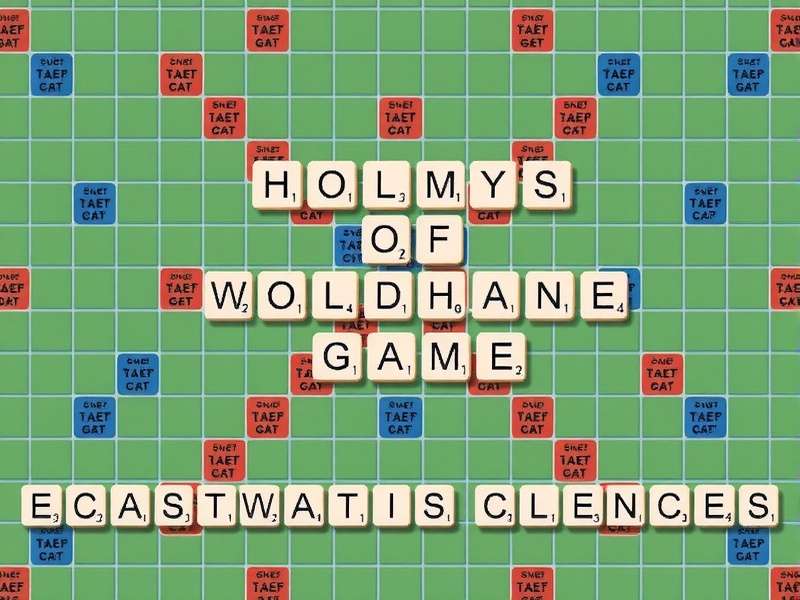 Scrabble Helper App interface on mobile phone showing word suggestions