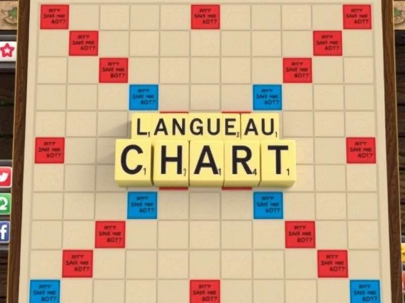 A focused Scrabble game in progress, showcasing strategic tile placement on a wooden board