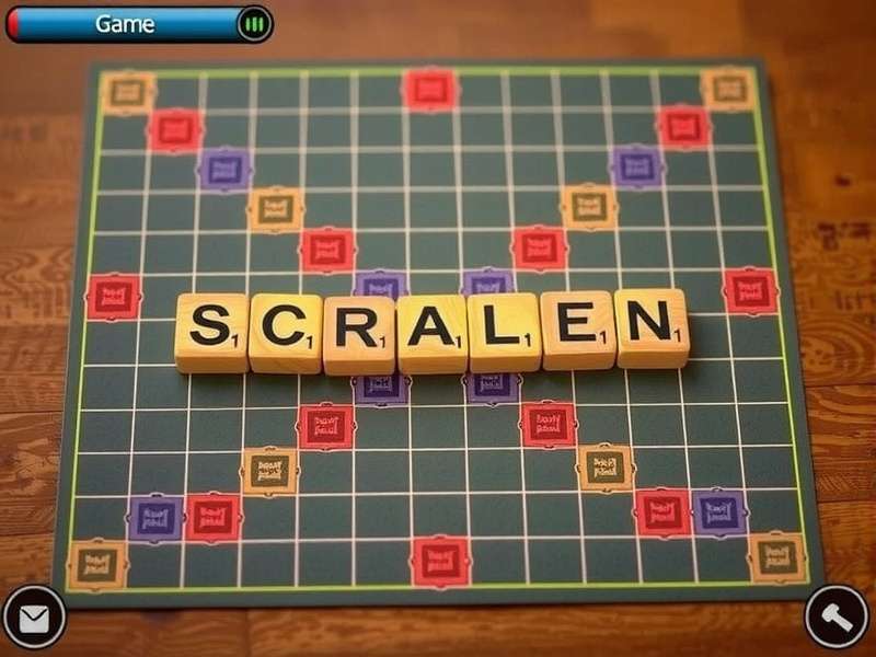 A competitive Scrabble game in progress with Indian players