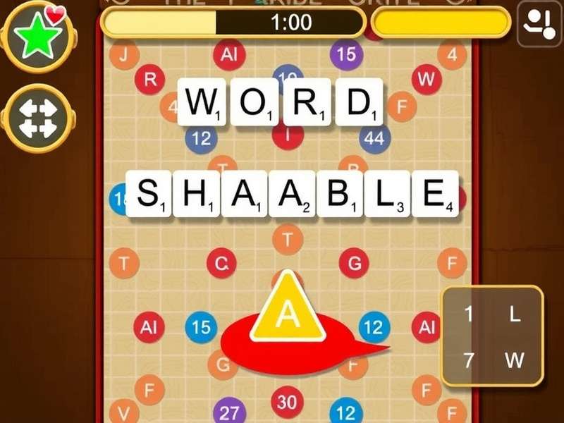 Scrabble board with tiles forming the word HELP