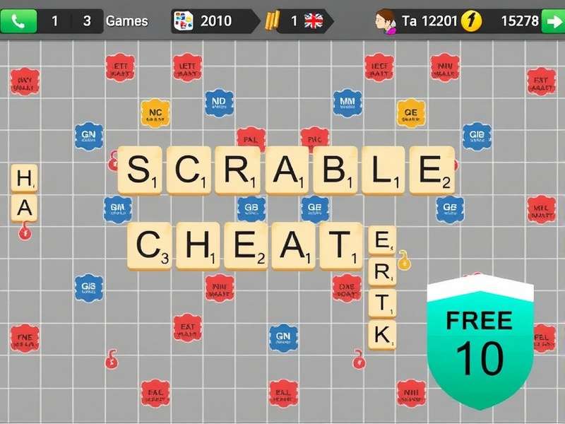 A competitive Scrabble game in progress in an Indian setting, showing strategic tile placement