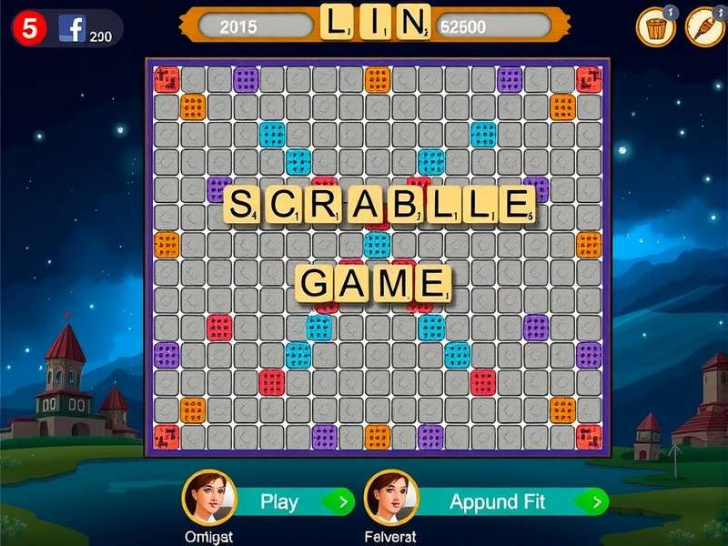 People playing Scrabble online on laptop and mobile