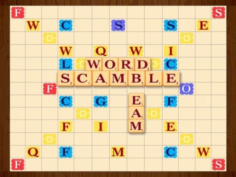Person playing Scrabble online on laptop with AI opponent