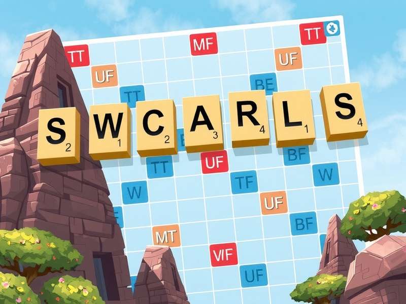 A chart showing the frequency of high-scoring letters like Q, Z, J, X in Indian tournament games