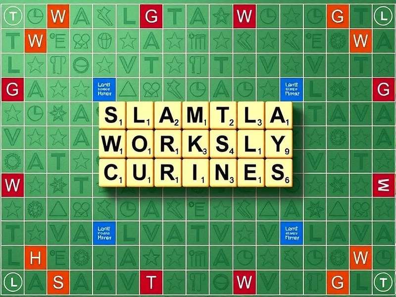 A focused Indian Scrabble player strategizing over a board with high-scoring words like QI and ZA