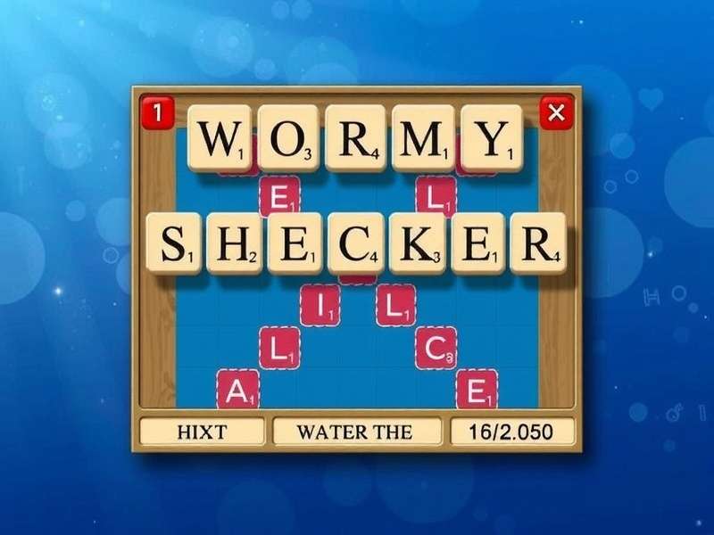 Scrabble board with wooden tiles arranged in a strategic play