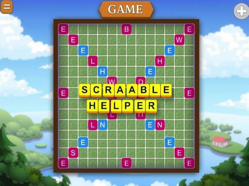 Group of diverse young adults playing Scrabble board game competitively in India