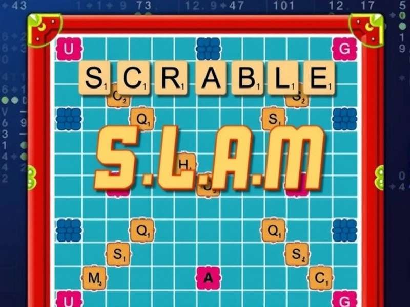 Scrabble Slam Card Game in action
