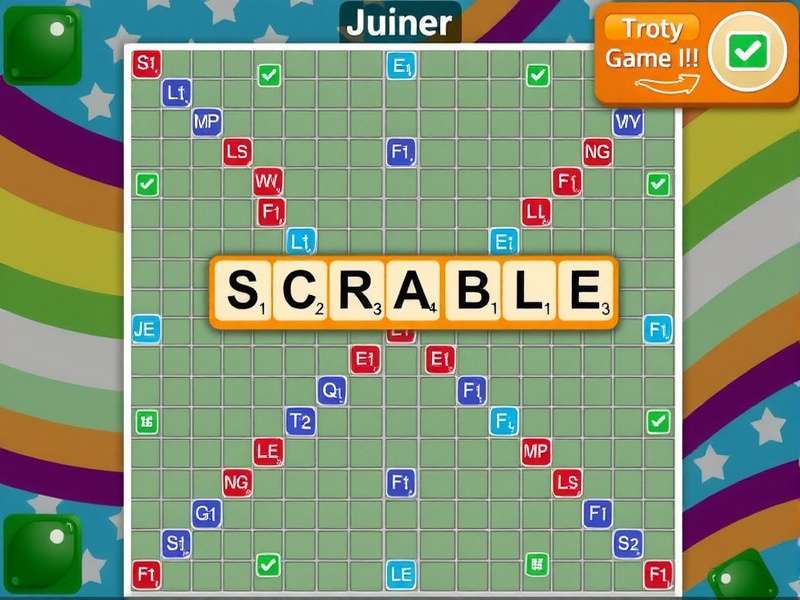 Children playing Scrabble Junior at a school tournament in Mumbai