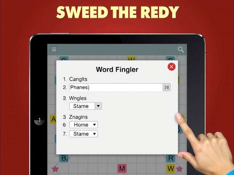 Scrabble board game with tiles arranged in high-scoring pattern