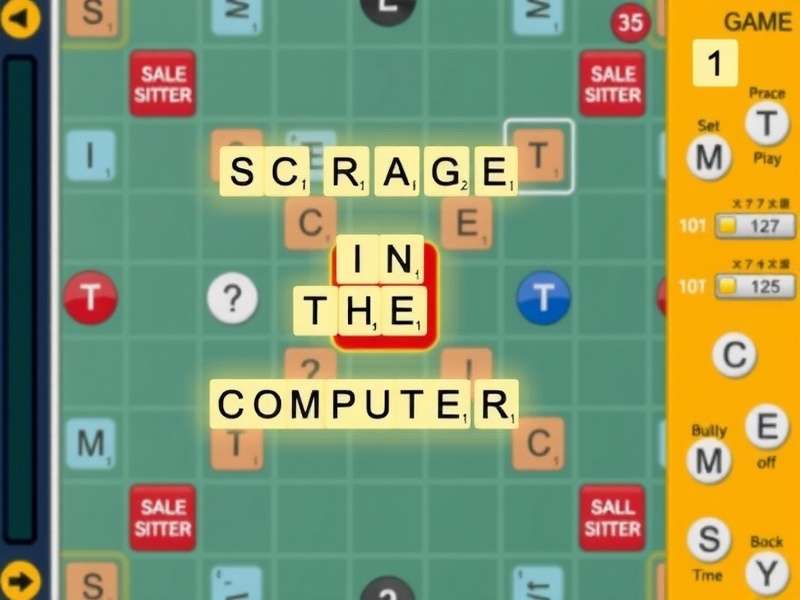 Play Scrabble Against The Computer – Digital Scrabble Board with AI Opponent