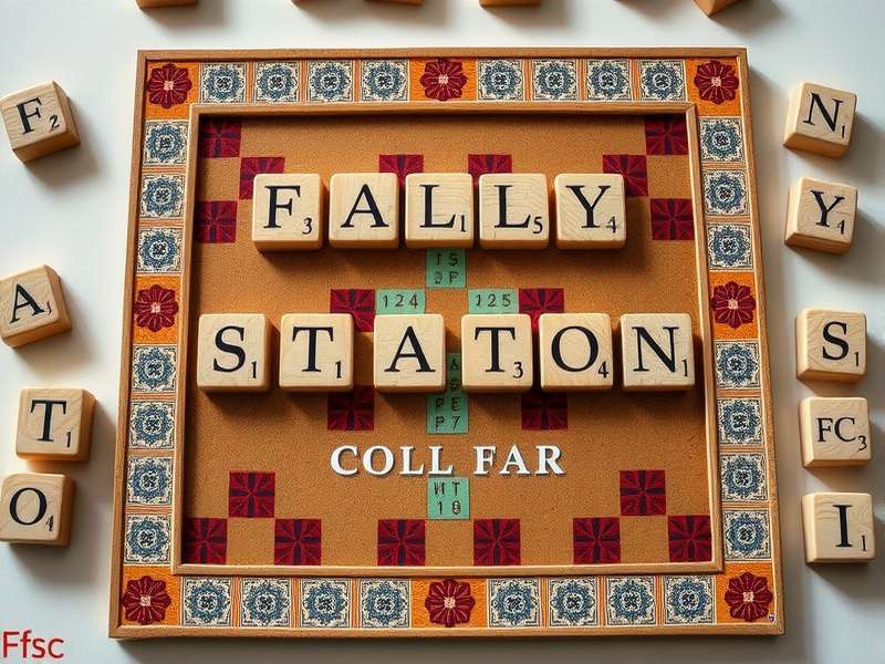 FFSC Scrabble – India's national Scrabble organization hub with tournament trophies and word tiles