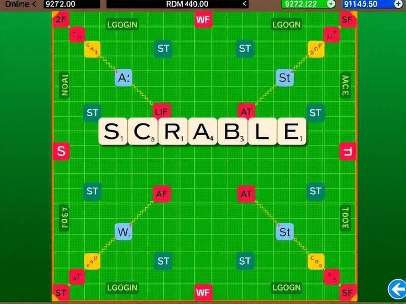 Scrabble Online Free strategy board showing bingo and defensive plays for Indian players