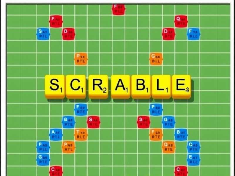 How To Play Scrabble Game Online - Scrabble India Guide with digital Scrabble board and Indian flag colors